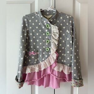 Matilda Jane Adventure Begins Lead The Way Jacket (Size 4)